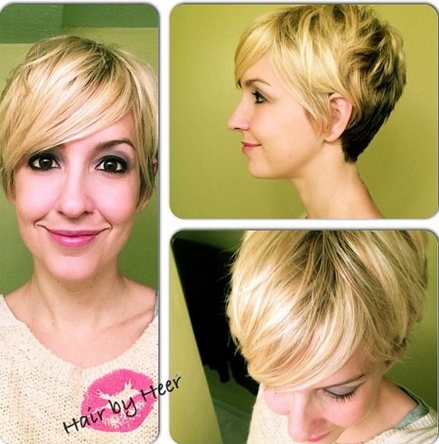 Short blonde hair for everyday hairstyles