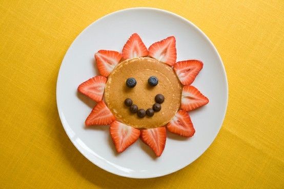 Flower pancake