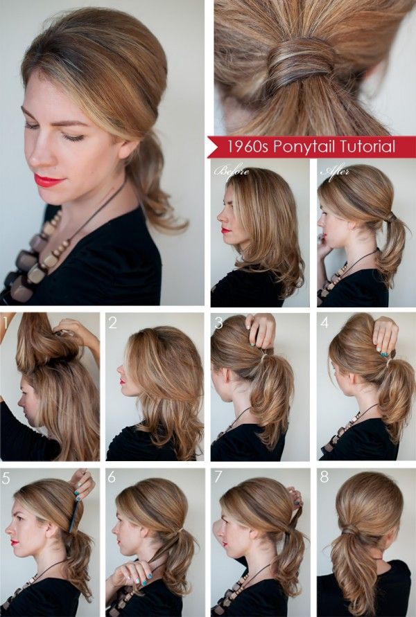 1960s ponytail