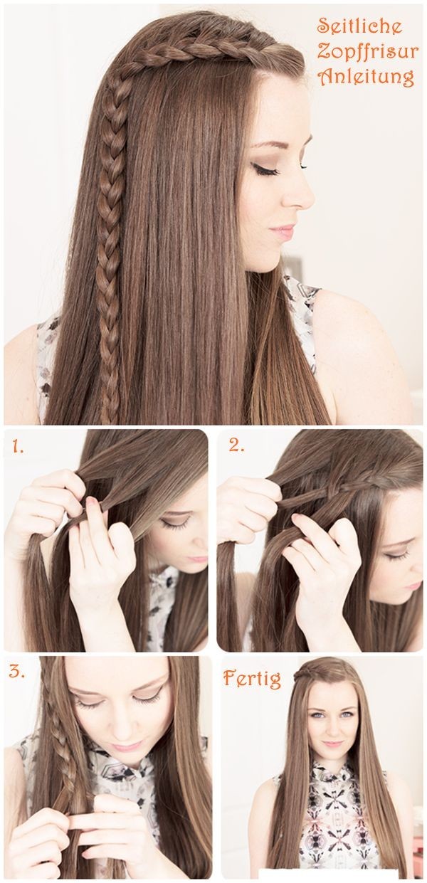 Braided bangs hairstyle tutorial