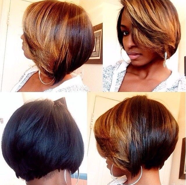 Bob haircut for black women