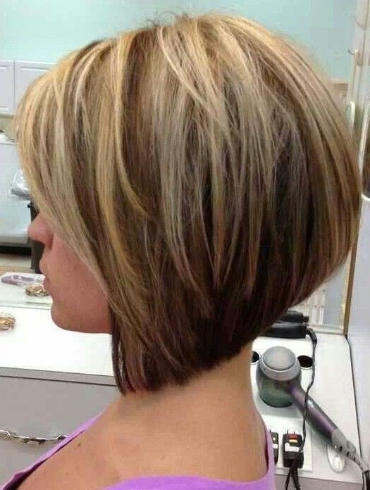 A-line bob haircut