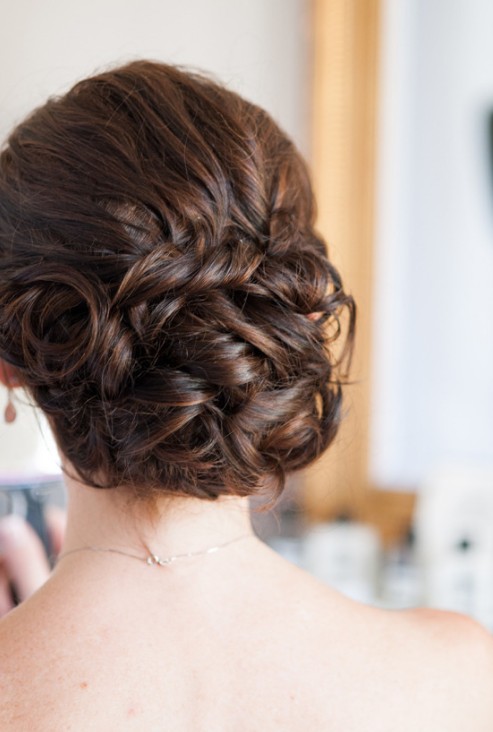 20 glamorous wedding updos for brides - best wedding hairstyles