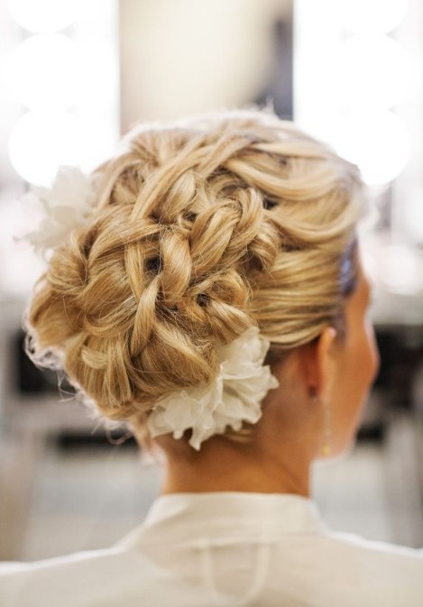 20 glamorous wedding updos for brides - best wedding hairstyles