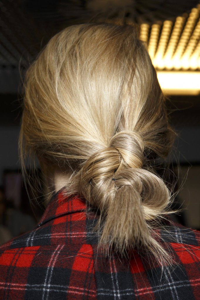 Low twisted bun