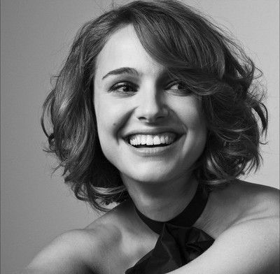 Short curly bob for Natalie Portman hairstyles