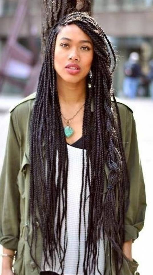 Awesome African hair braid style