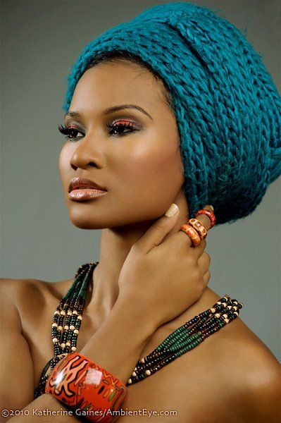 Stunning colored African hair braiding
