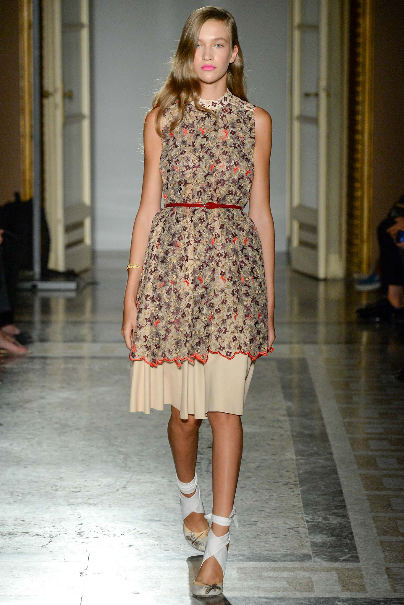 Floral dress for spring 2015