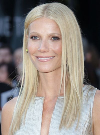 Long layered straight hair - Gwyneth Paltrow hairstyles