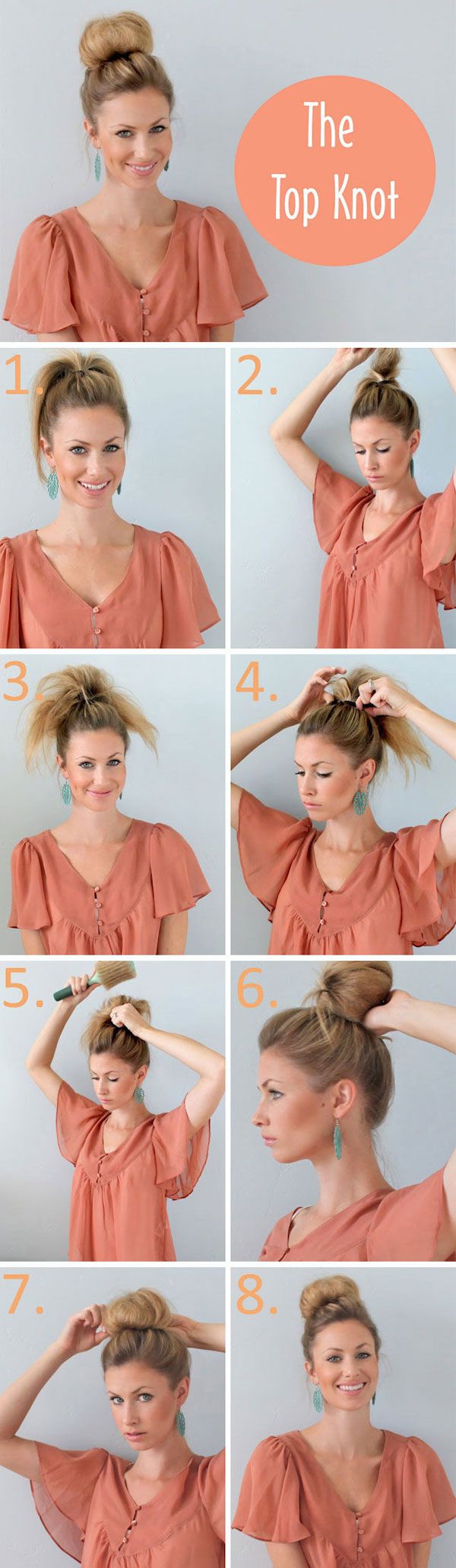 Tickled topknot