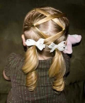 Nice hairstyle for little girls