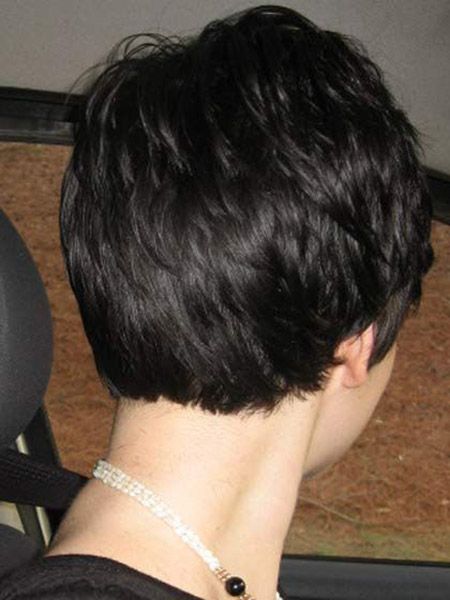 Short haircut for black hair