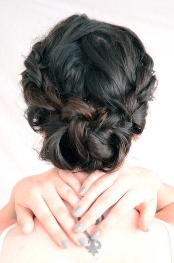 Double French Twist updo