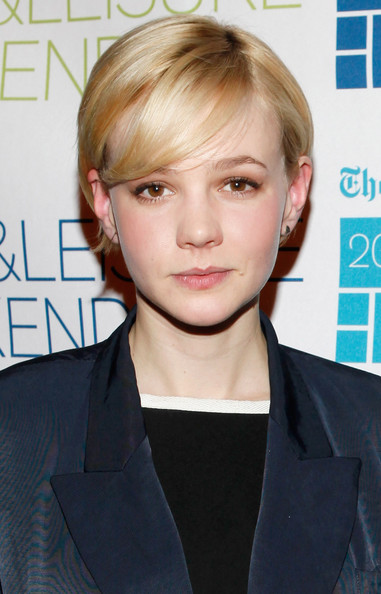 Pixie with a short side part