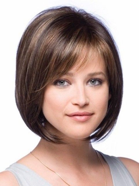 Nice short hairstyle with bangs