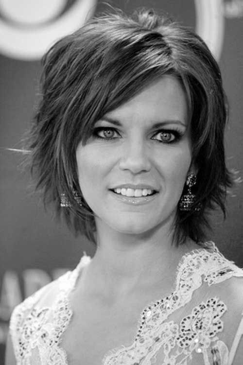 Classic short shaggy hairstyle 128704501825338271