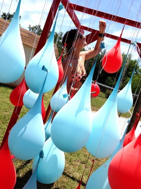 Hang water balloon 