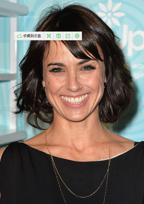 Constance Zimmer Short Bob with side bangs
