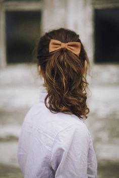 Ponytail hairstyle for school girls