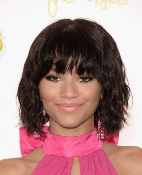 Zendaya Coleman Lovely Short Wavy Hairstyle