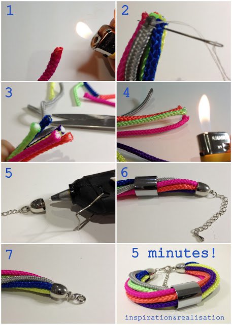 5 minutes DIY bracelet