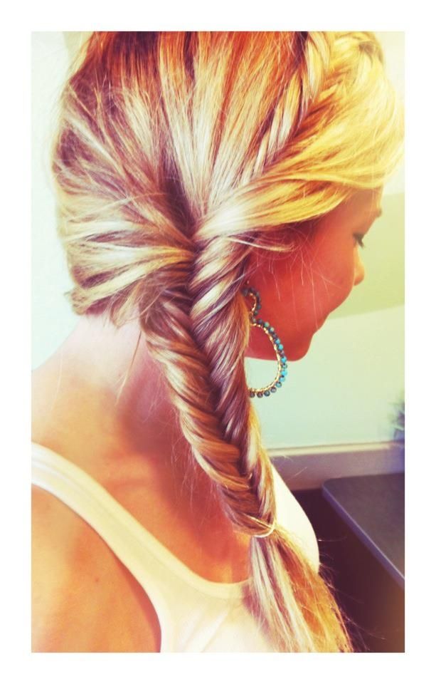 Breathtaking fishtail braid