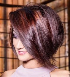 Fabulous stacked bob haircut