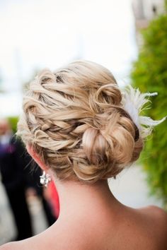 Braided updo