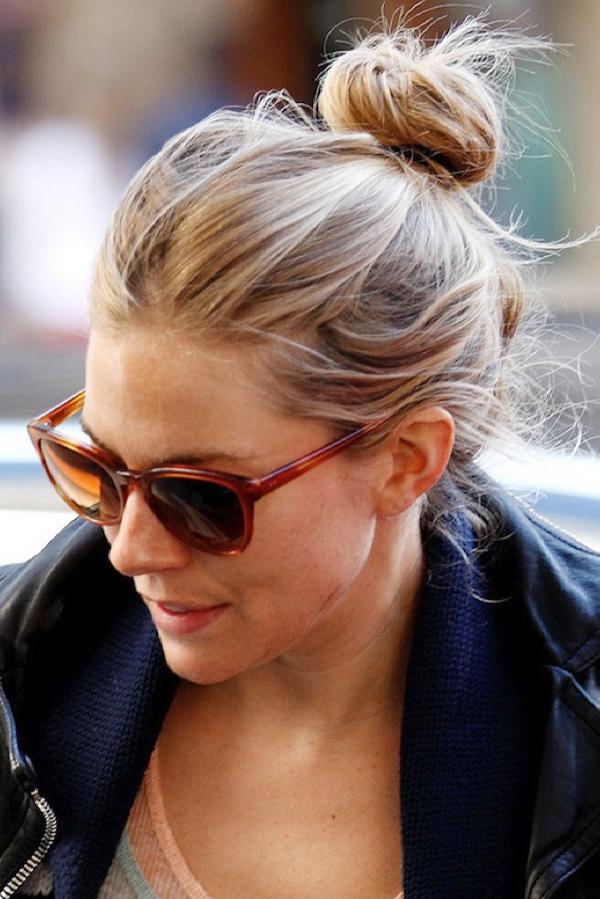 Nice hair bun for women