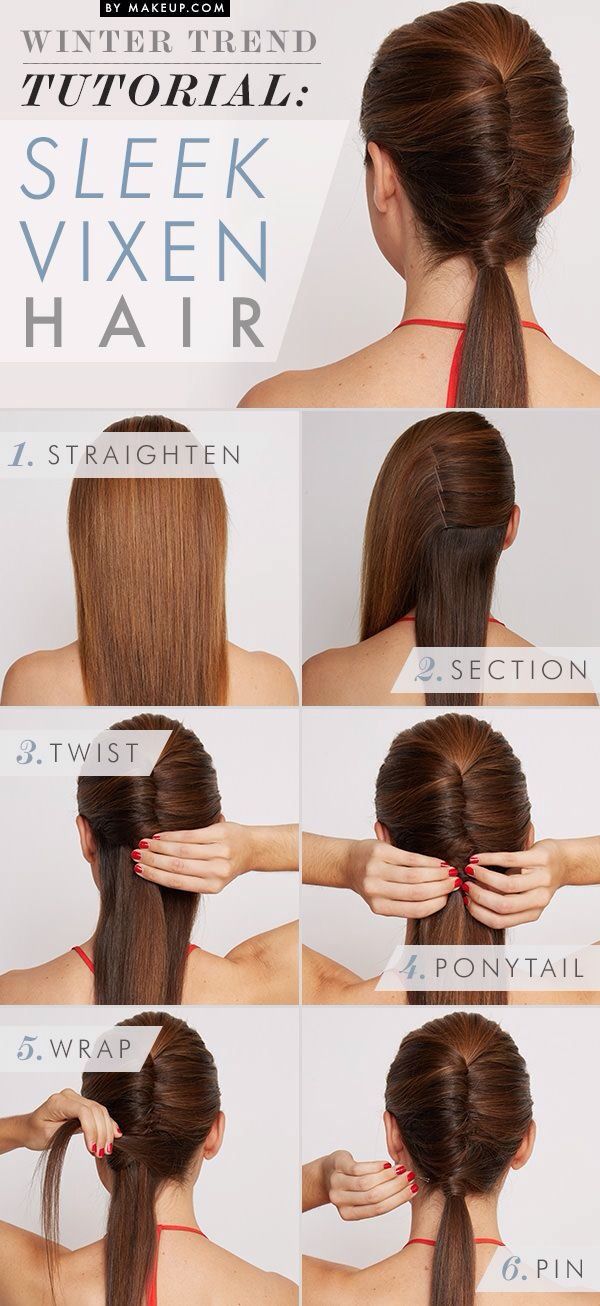 Simple Vixen hairstyle tutorial