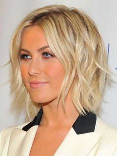 Blonde bob hairstyle