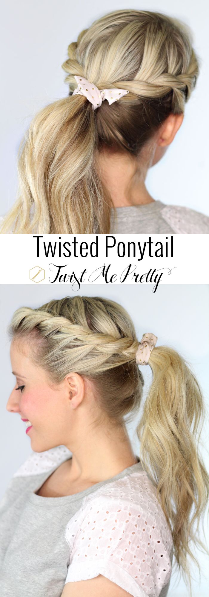 Funny ponytail