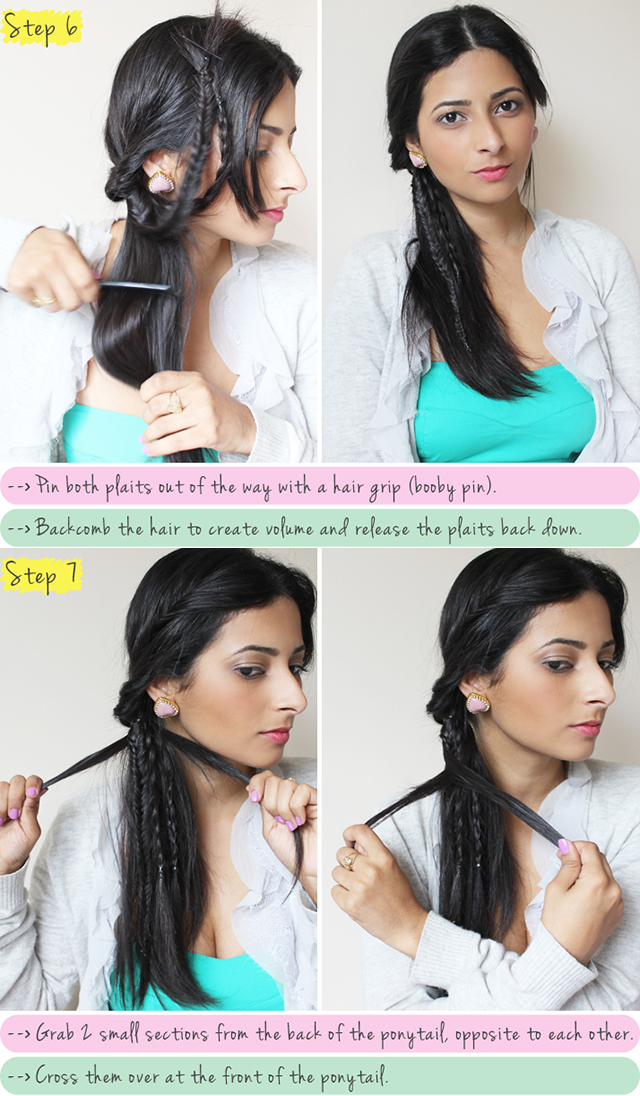 Boho-chic tutorial for braided hairstyles