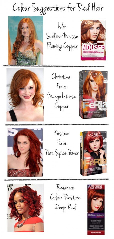 Find the hair color you want