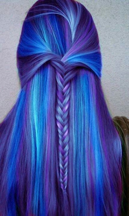 Amazingly colored hair idea