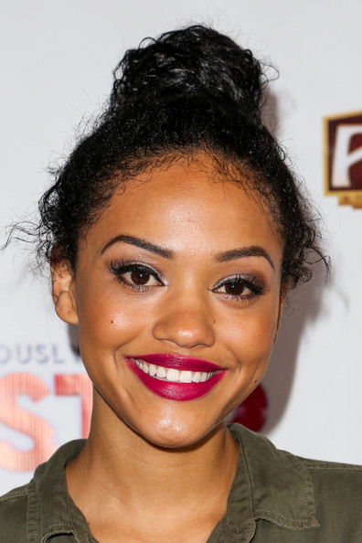 Kiersey Clemons Twisted Bun