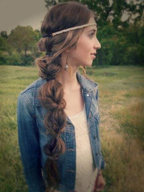 Pretty boho braids