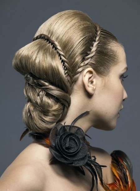 Twisted updo