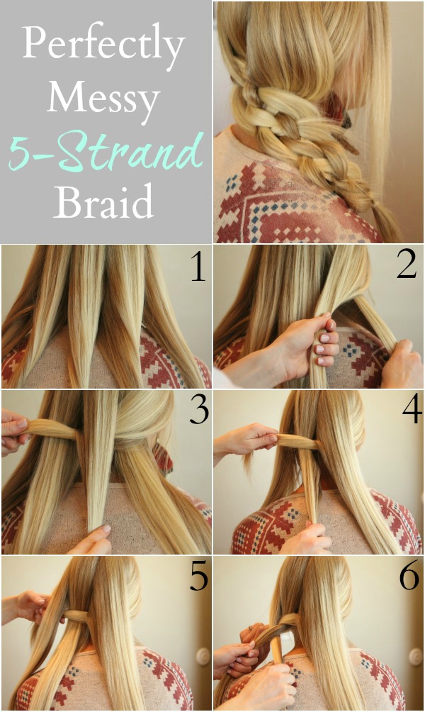 Perfect five-strand braid