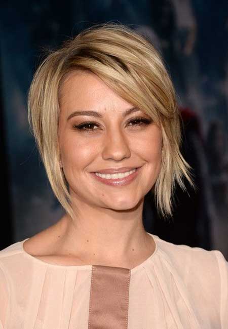 Chelsea Kanes Nice Blunt Ends Bob Hairstyle