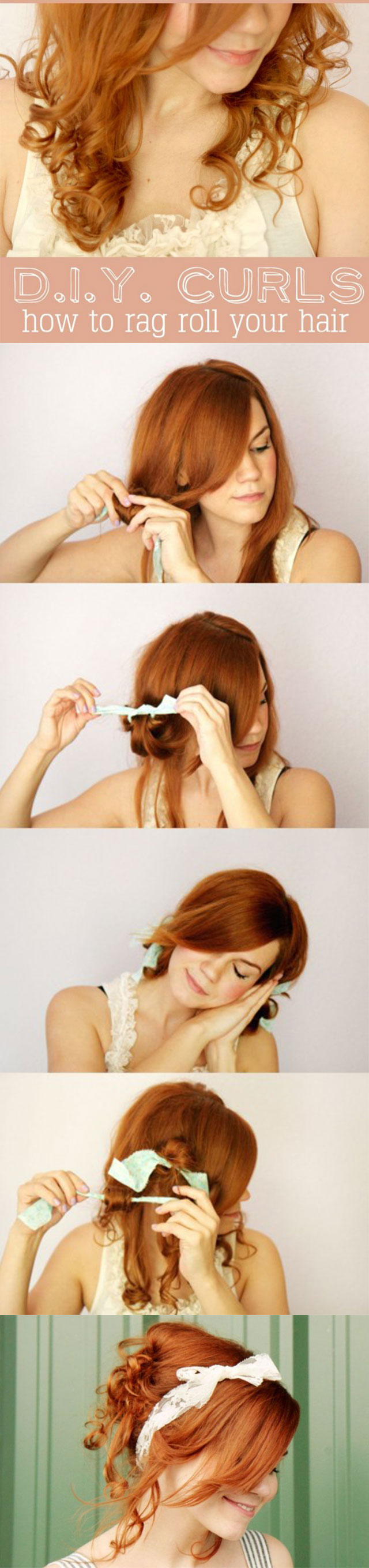 HOW TO ROLL THE HAIR