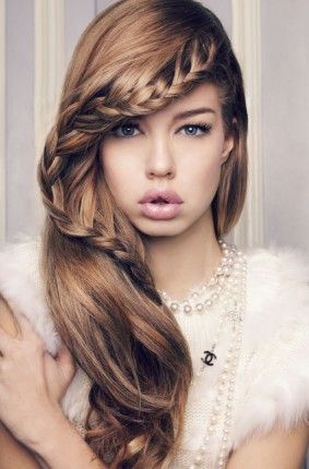 Beautiful prom hairstyle for women
