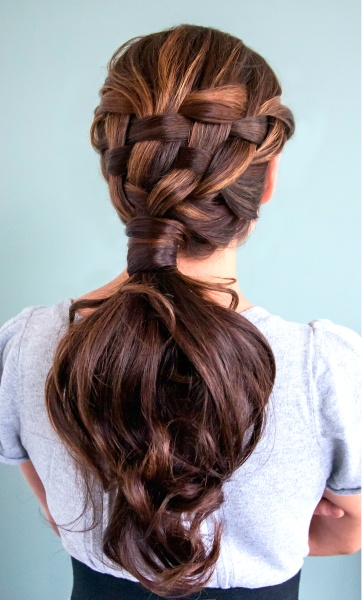 Wicker hairstyle