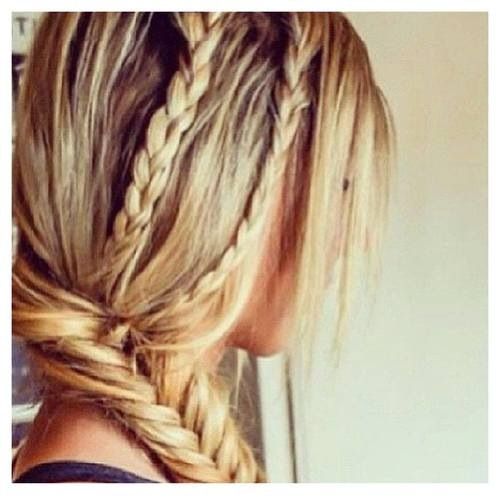 Beautiful braided hairstyle