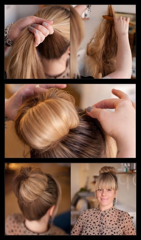 Super sexy bun tutorial