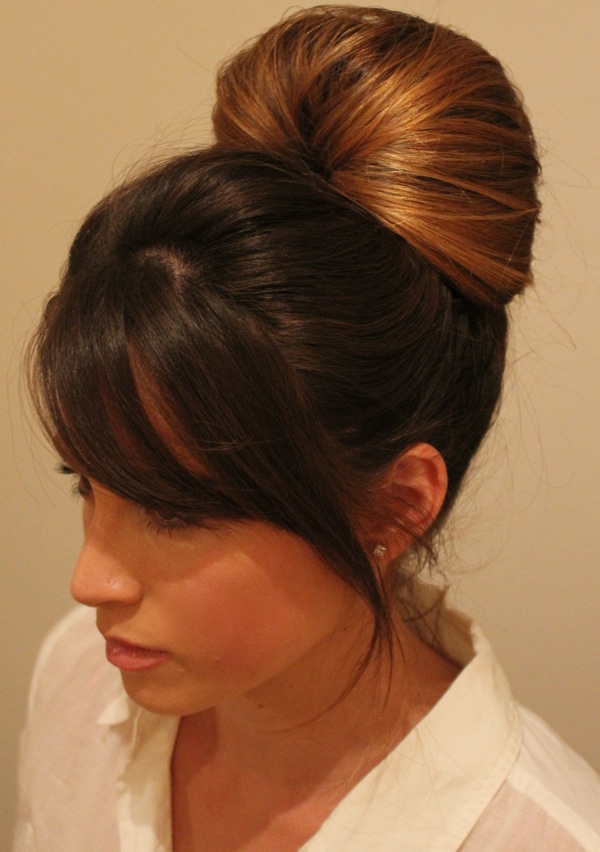 Easy hair updo about