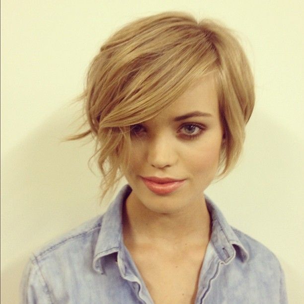 Stylish short hair