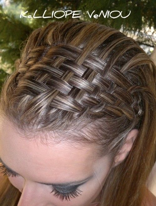 Top basket braid