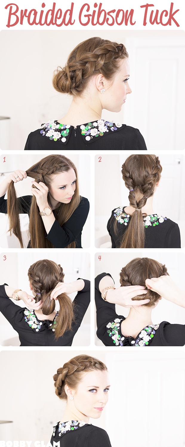 Beautiful crown braid